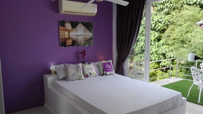 Photo 26 English " Le LOUVRE " romm,Villa PARIS,   large bed 1.50m bed, its Italian shower in Koh Samui, Suratthani, Thailande